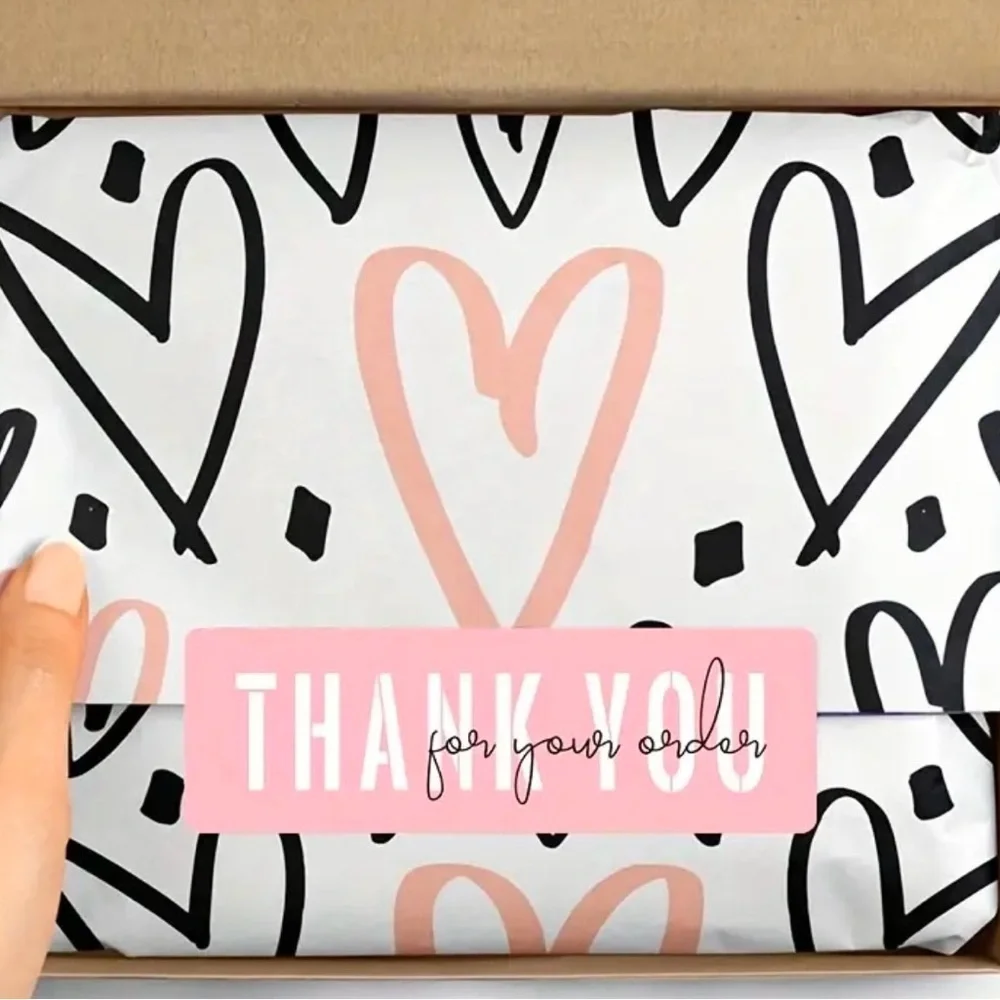 120 Thank You stickers NWT